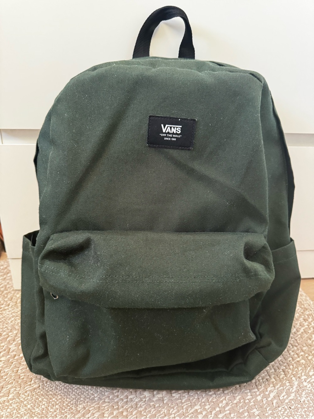 Vans Old Skool H2O Laptop Backpack - Mountain View Olive Dark Green